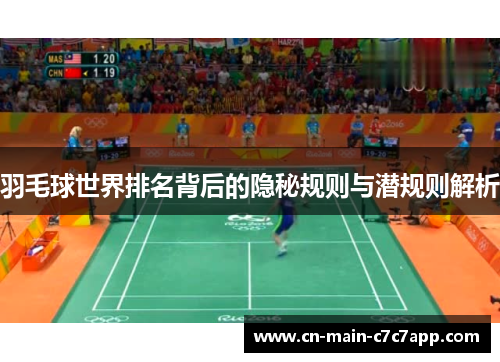 羽毛球世界排名背后的隐秘规则与潜规则解析 羽毛球世界排名背后的隐秘规则与潜规则解析